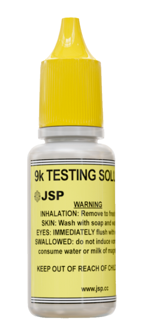 Gold Silver Platinum Testing Kit - Test 9K 10K 12K 14k 18K 22K 999 925 Sterling