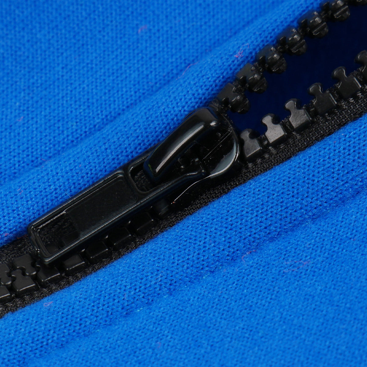 Color Block Zip-Up Hoodie with Reflective Stripes – Everyday Workwear