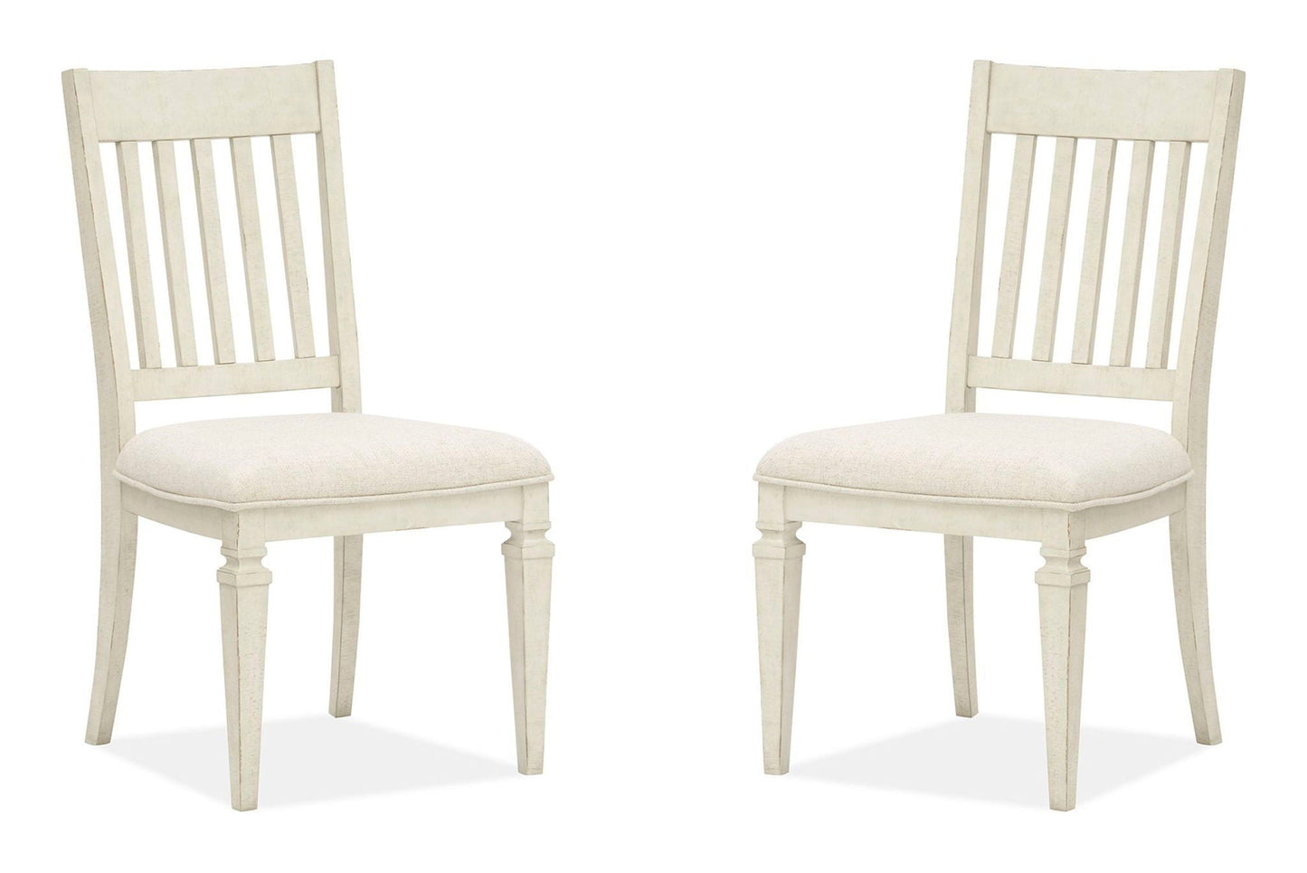 Newport - Dining Side Chair With Upholstered Seat (Set of 2) - Alabaster