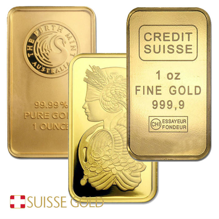 1 Ounce Gold Bar 999 Fine Investment Grade Bullion
