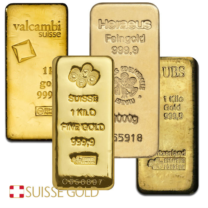 1 Kilogram Investment Grade Gold Bar 999 Fine Bullion 32.151 Oz