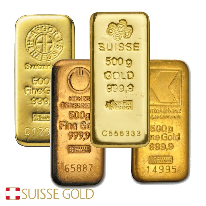 500 Gram Gold Bar 999 Fine Investment Grade Bullion 16.075 Oz