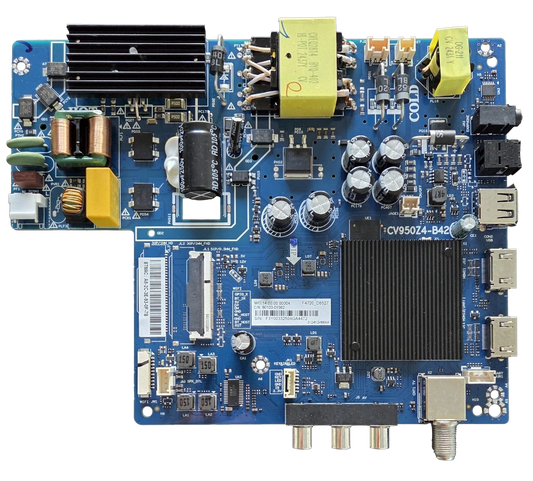 60103-01562 Insignia Main Board, CV950Z4-B42, NS-40F401NA26