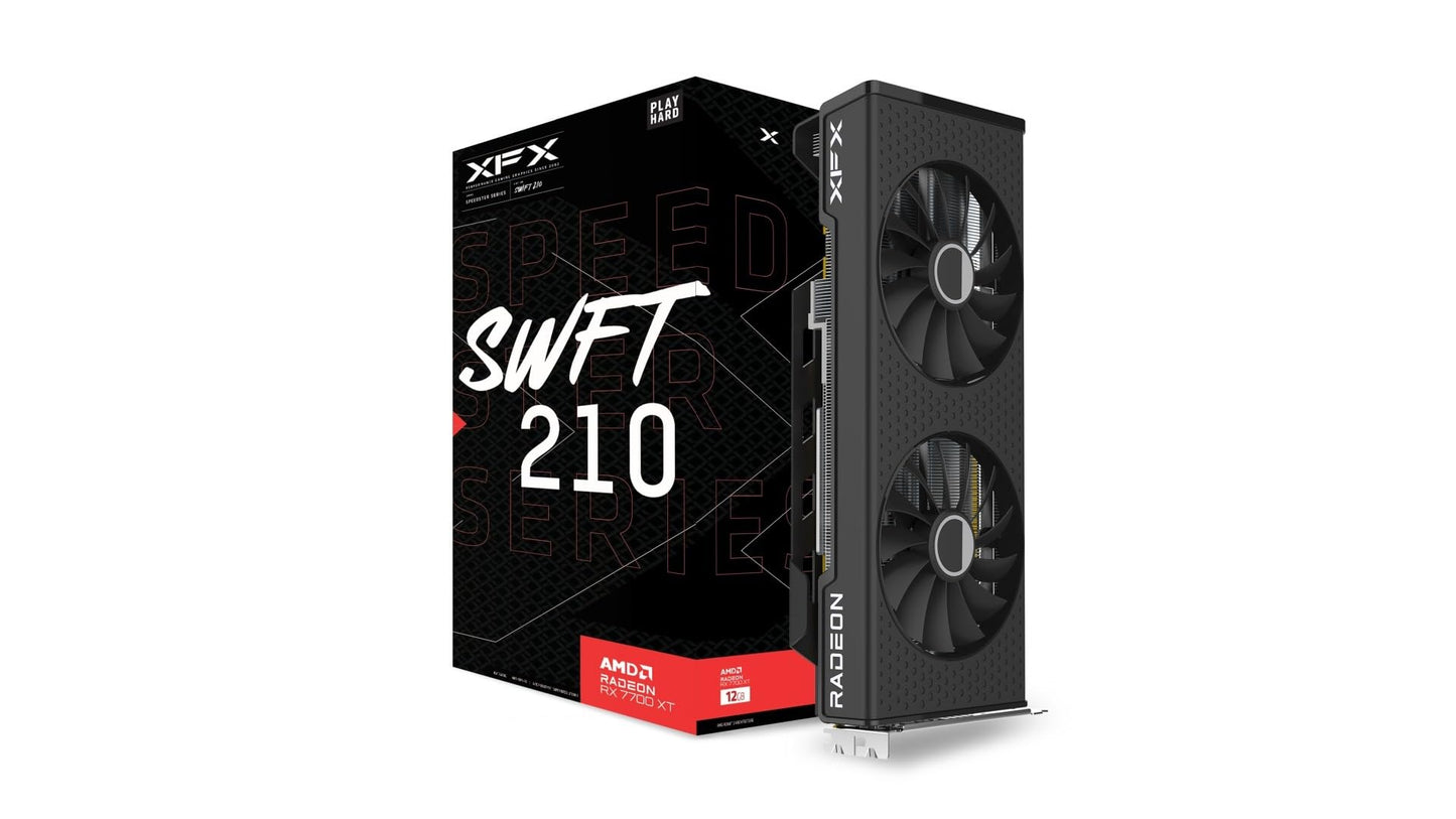 XFX Quicksilver AMD Radeon RX 9070XT Gaming Edition with 16GB GDDR6 HDMI 3xDP, RDNA 4 RX-97TQICKBA, Graphics Card, Compatible with Desktop PCs