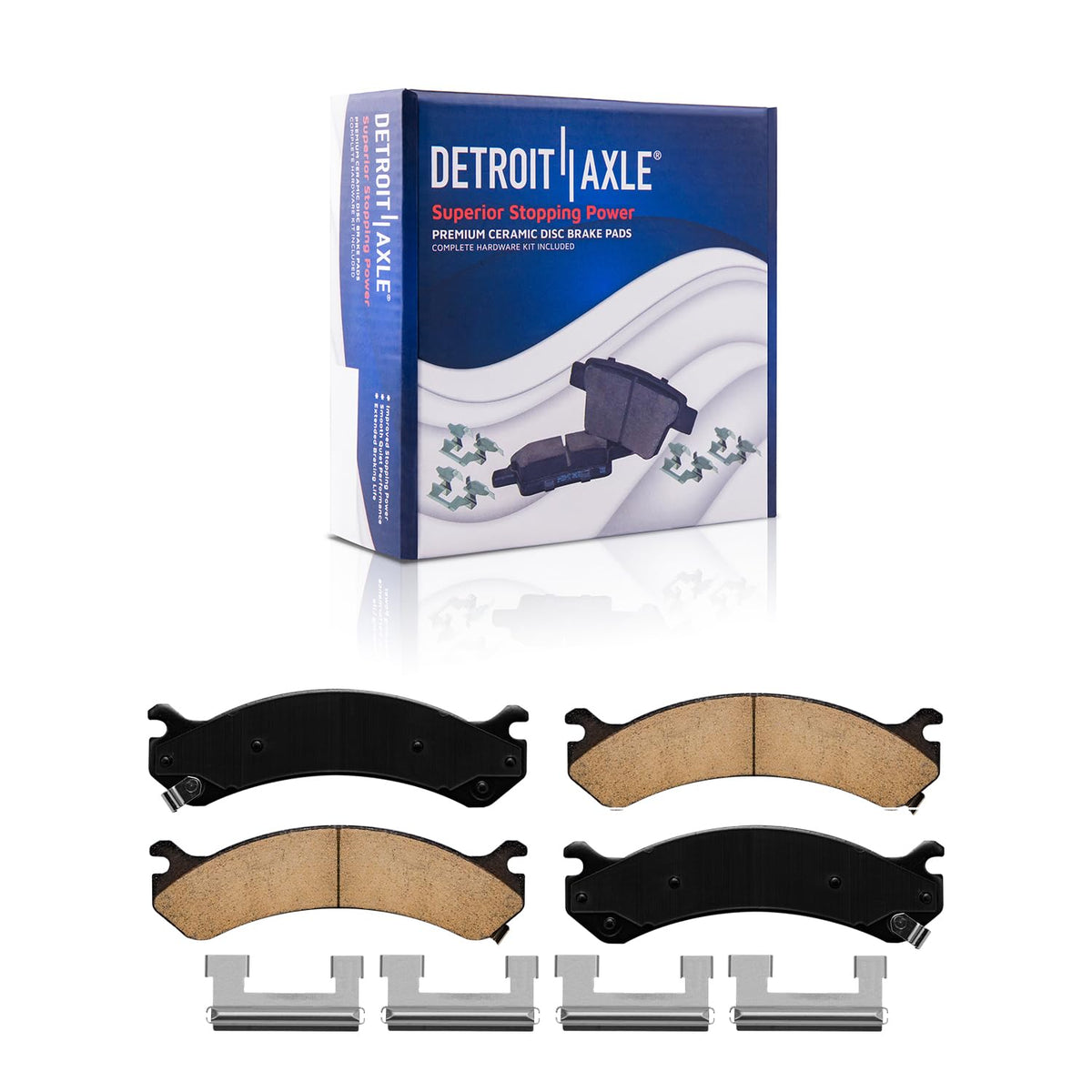 Detroit Axle - Brake Kit for 12-17 Toyota Camry 13-18 Avalon Lexus ES350