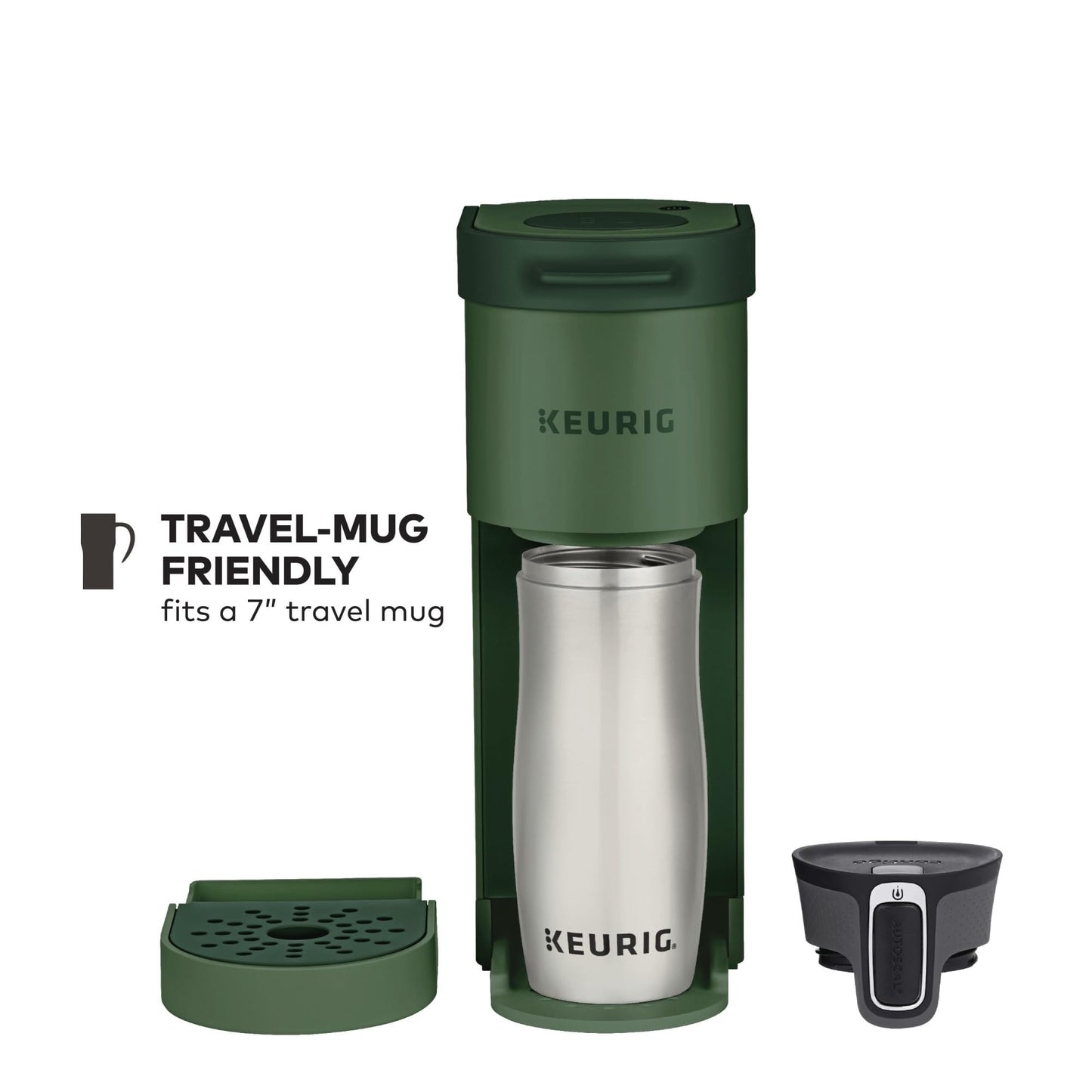Keurig K-Mini Single Serve K-Cup Pod Coffee Maker, 6 to 12oz Brew size, with Cord Storage, Perfect for Small Spaces, Black