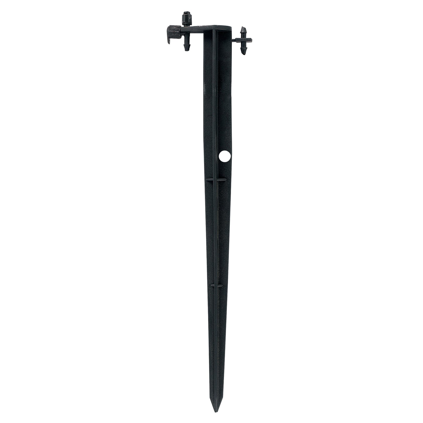 1/4" Barb Micro-Sprinkler Ctr Strip Pattern on 12" Stake | 67135