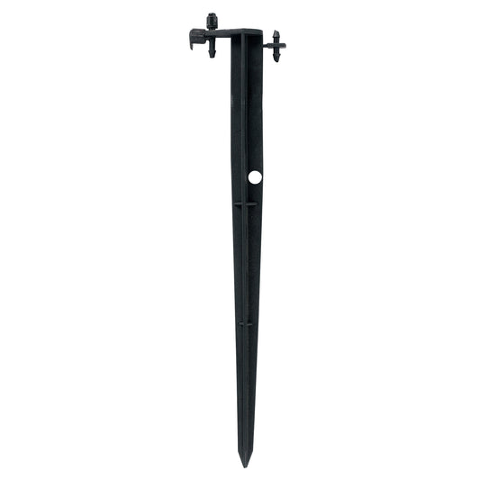 1/4" Barb Micro-Sprinkler Ctr Strip Pattern on 12" Stake | 67135