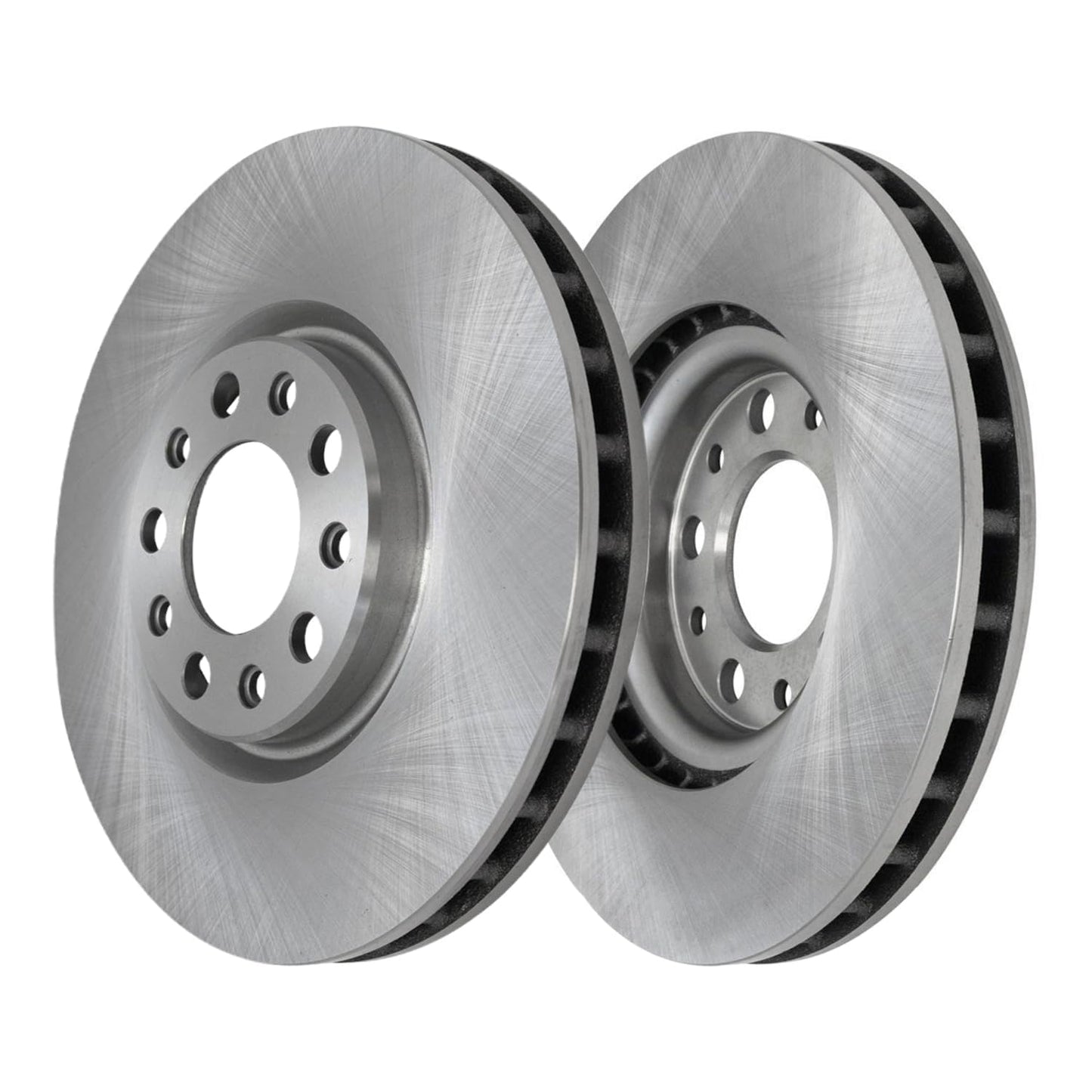 Detroit Axle - Brake Kit for Dodge Avenger Caliber Jeep Patriot Compass Chrysler 200 Sebring Replacement Disc Brake Rotors Ceramic Brakes Pads 5 Lugs: 11.57" inch Front and 10.31" inch Rear Rotors
