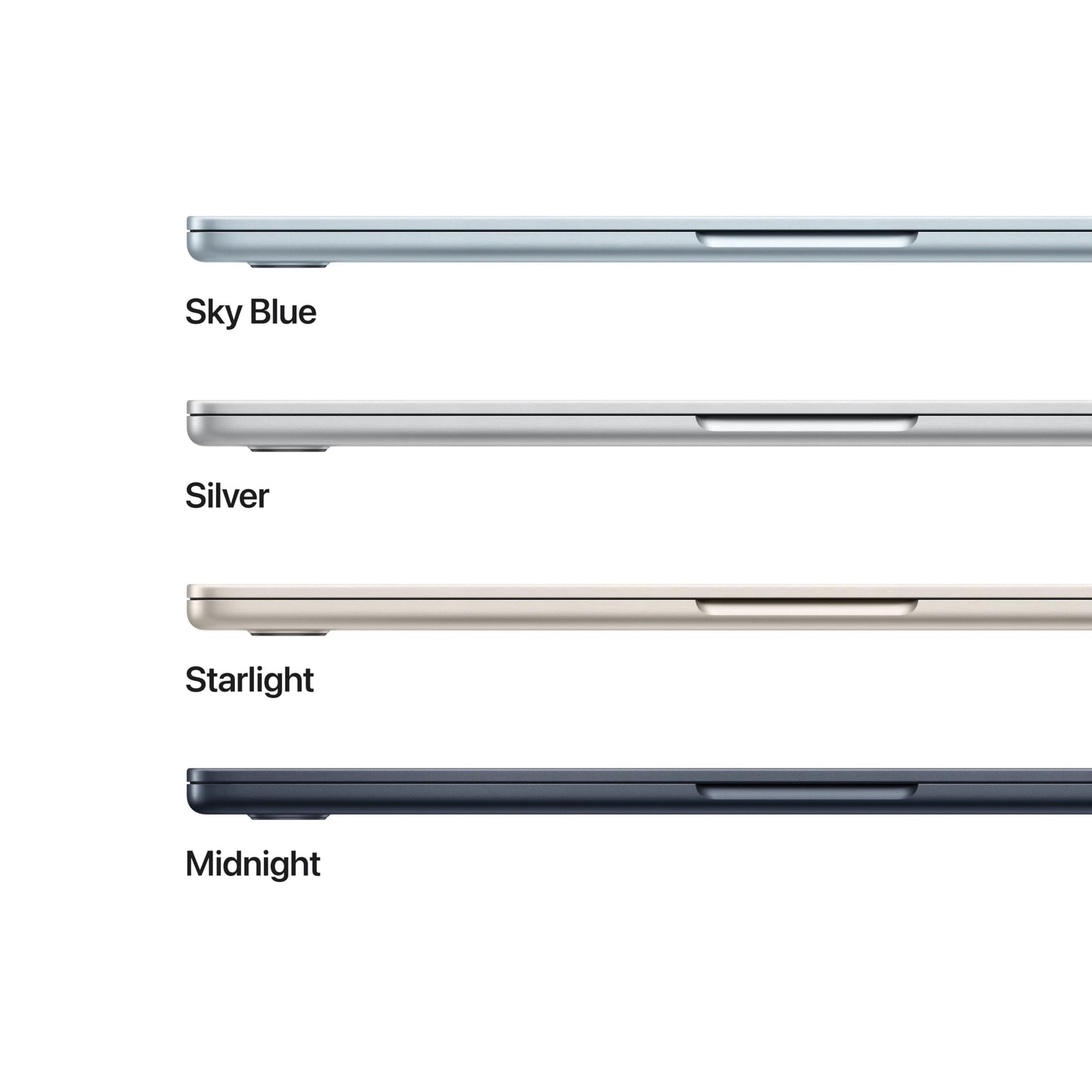 Apple 2026 MacBook Air 13-inch Laptop with M5 chip: Built for AI, 13.6-inch Liquid Retina Display, 16GB Unified Memory, 512GB SSD, 12MP Center Stage Camera, Touch ID, Wi-Fi 7; Midnight