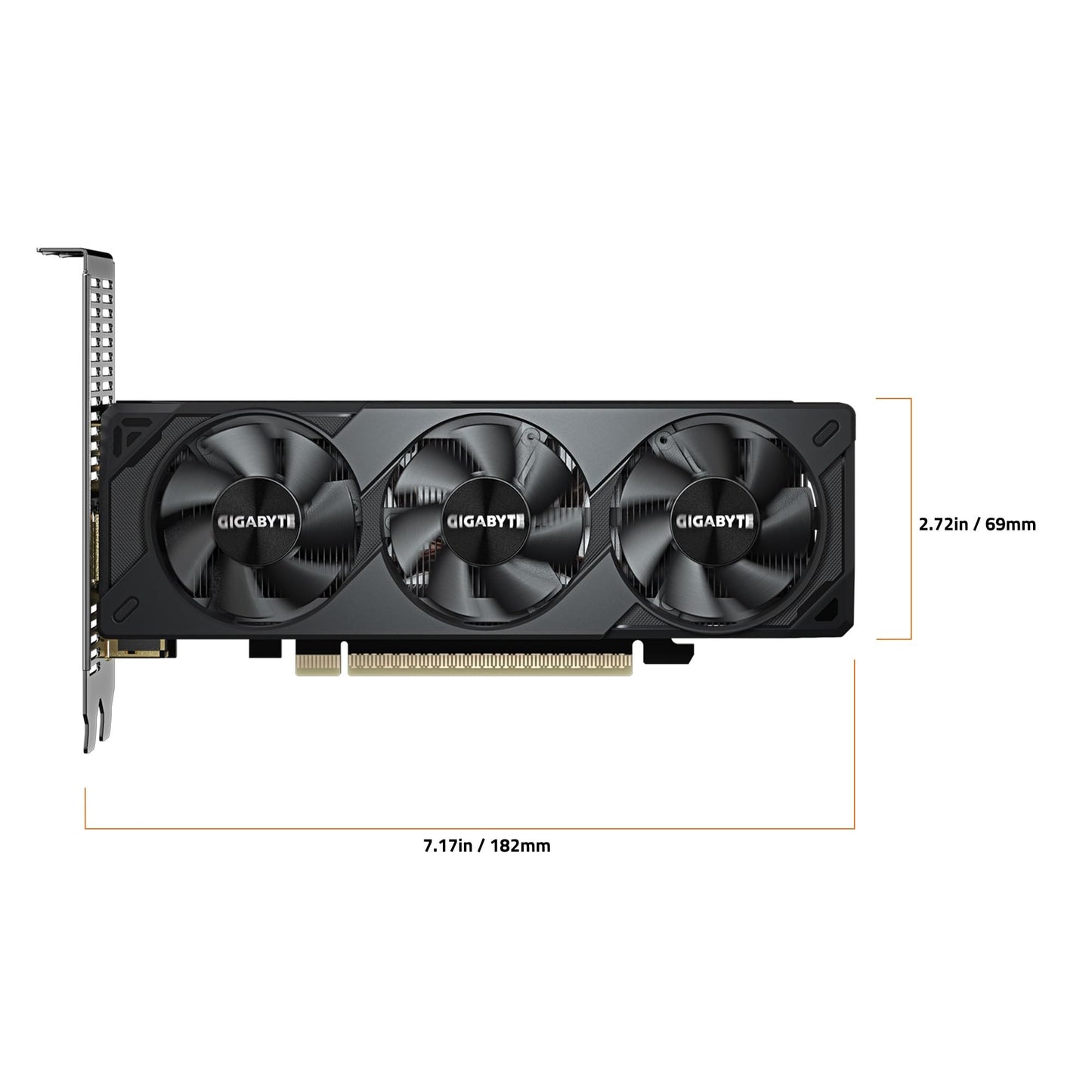 GIGABYTE GeForce RTX 5060 WINDFORCE OC 8G Graphics Card, Cooling System, 8GB 128-bit GDDR7, PCIe 5.0, Manufactured by NVIDIA, DisplayPort & HDMI - Video Output Interface, GV-N5060WF2OC-8GD Video Card