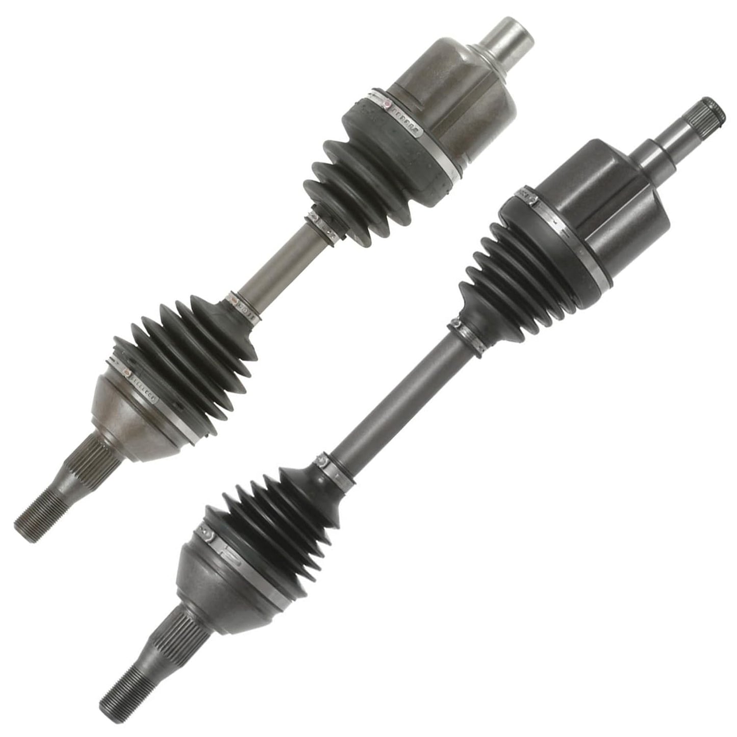 Detroit Axle - 4WD 2 Front CV Axle Shafts for 2007-2020 Chevy Silverado 1500 GMC Sierra Suburban Yukon XL 1500 Tahoe Avalanche Escalade ESV EXT 6 Lugs CV Axle Shafts Assembly Pair Replacement