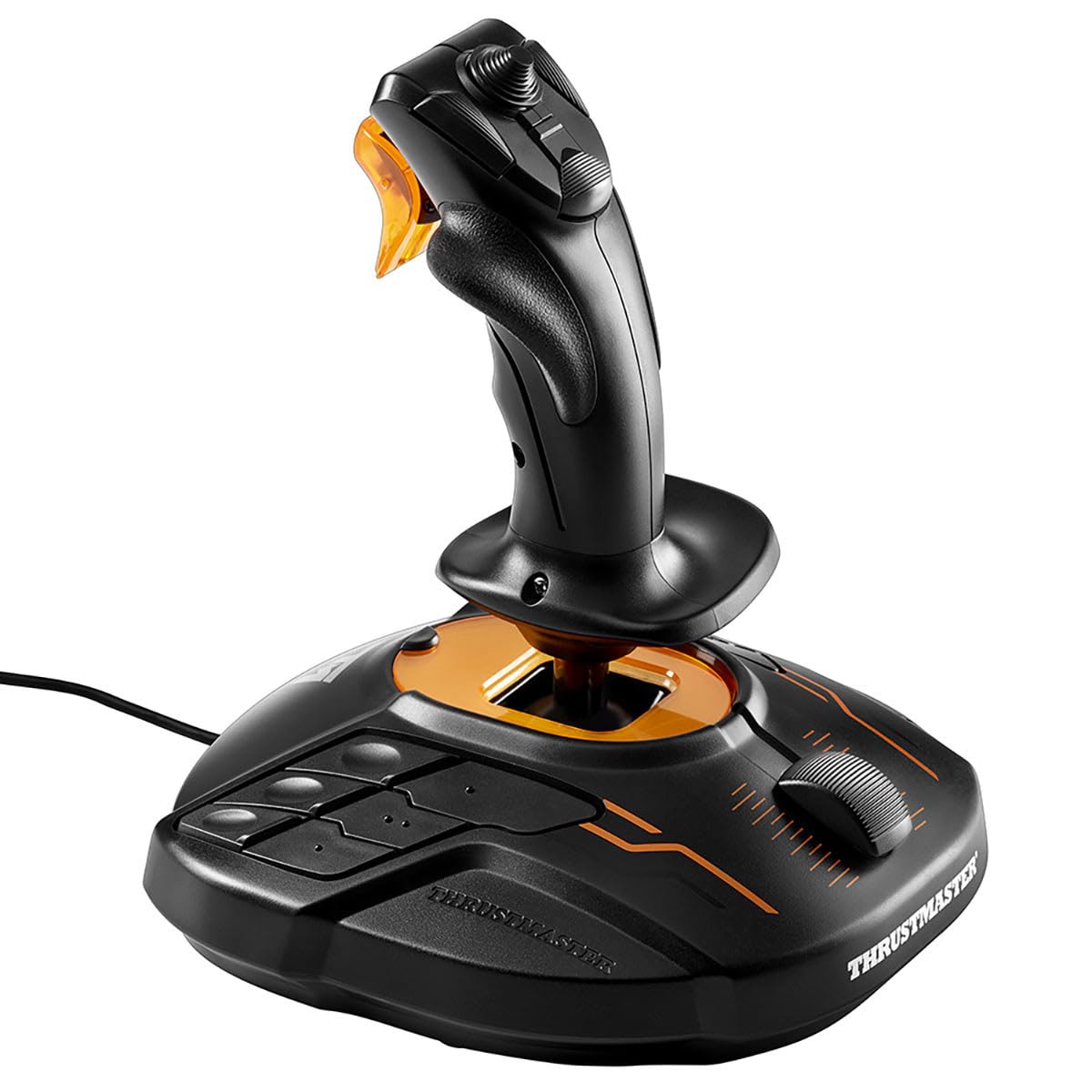 Thrustmaster T16000M FCS Space Sim Duo Combat Flight Sim Joystick - PC | Dual Hall-Effect sticks, 32 programable buttons, weighted bases, 8-way hat switch, 4 axes, twist rudder, integrated throttle