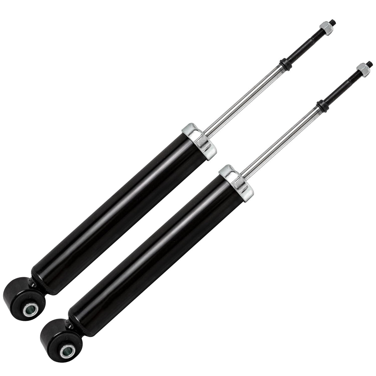 Detroit Axle - Rear Shock Absorbers for 2007-2024 Chevrolet Silverado 1500 | GMC Sierra 1500, 2pc Rear Shock Absorbers Assembly Pair Replacement