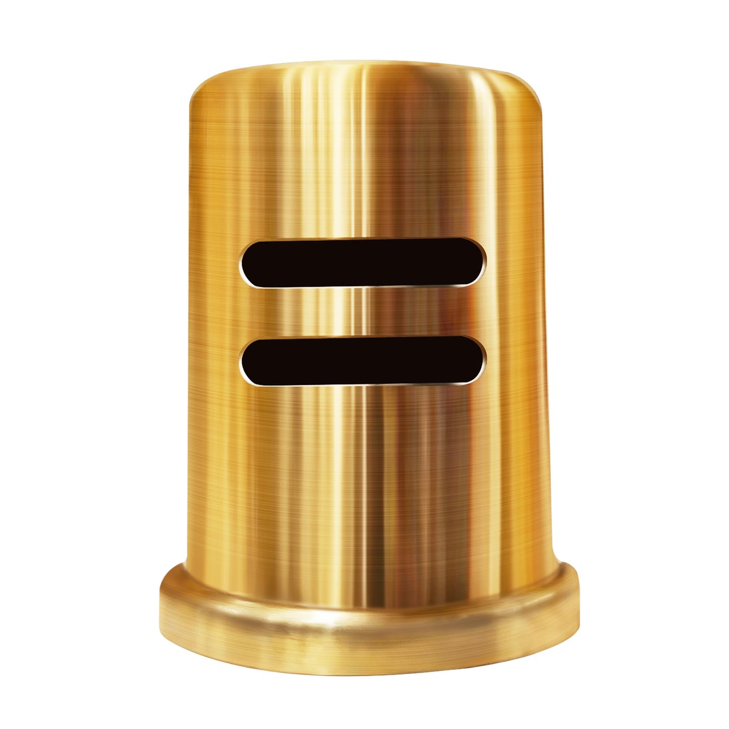 Dishwasher Air Gap Cover Black only, Skirted, Replacement Black air gap dishwasher,Solid Brass,Matte Black Finish