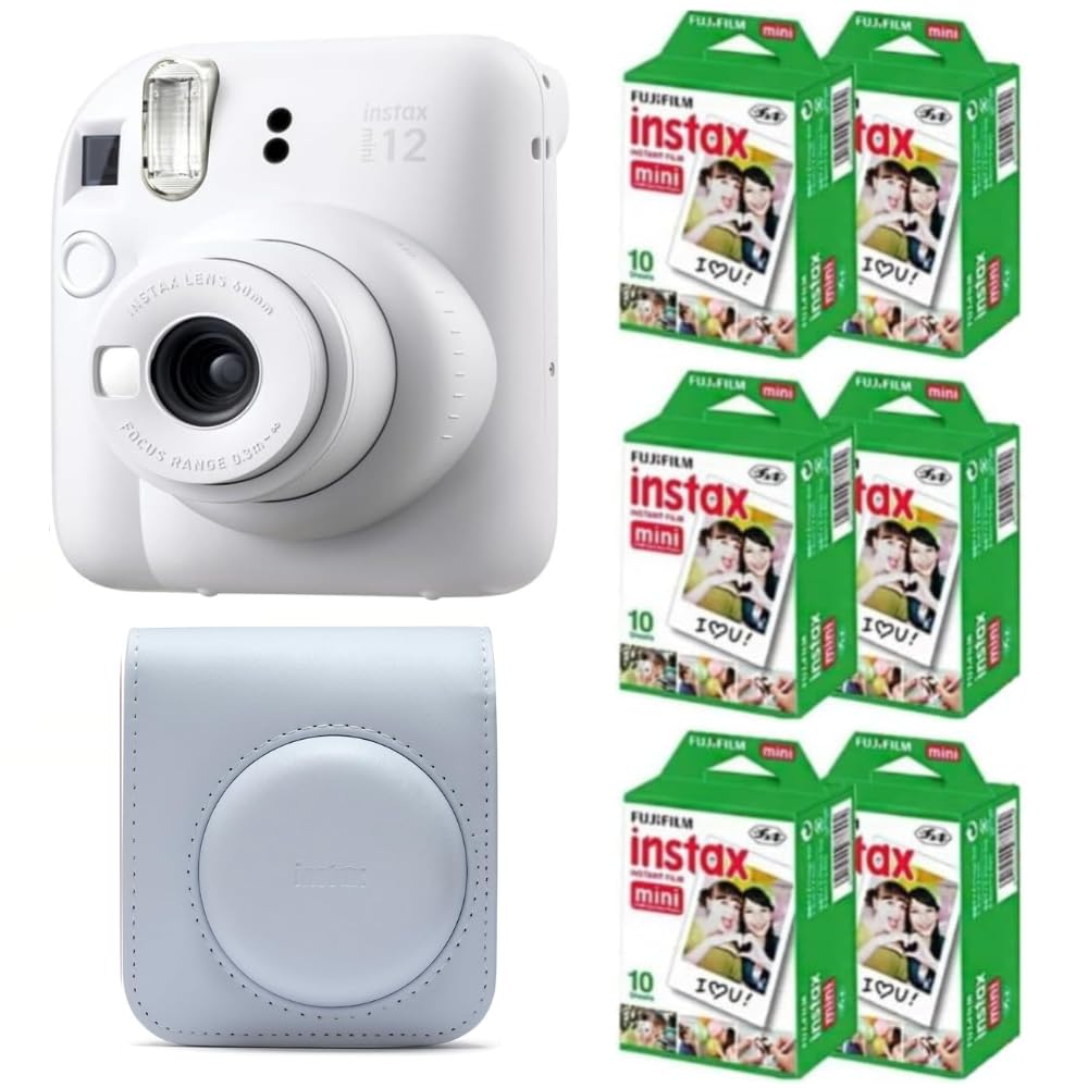 Fujifilm Instax Mini 12 Instant Film Camera - Pastel Blue