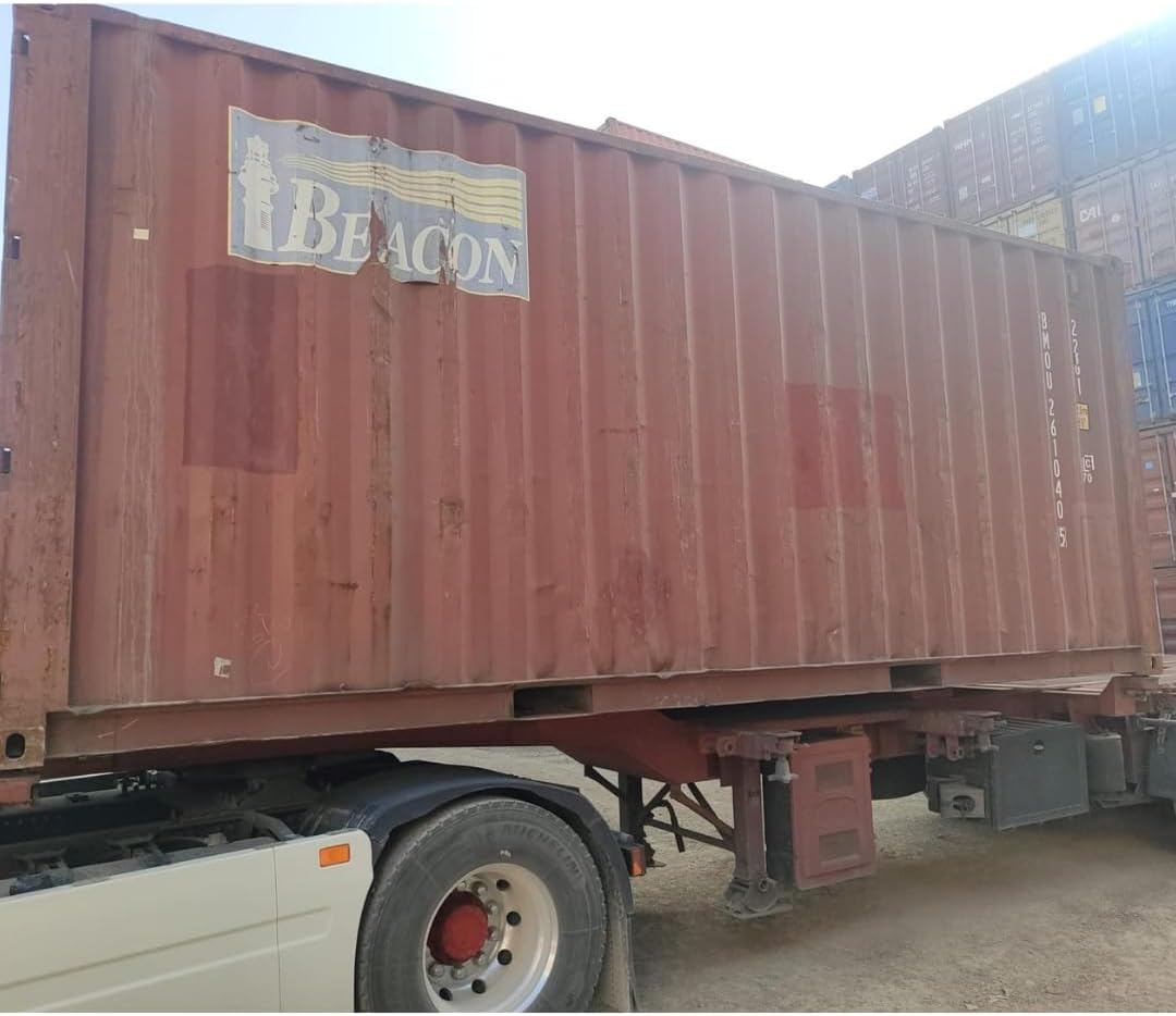 Econtainers 20ft Used Shipping Container – Steel Cargo Storage Unit | Variable Condition | For Storage, Construction, Agriculture & Logistics