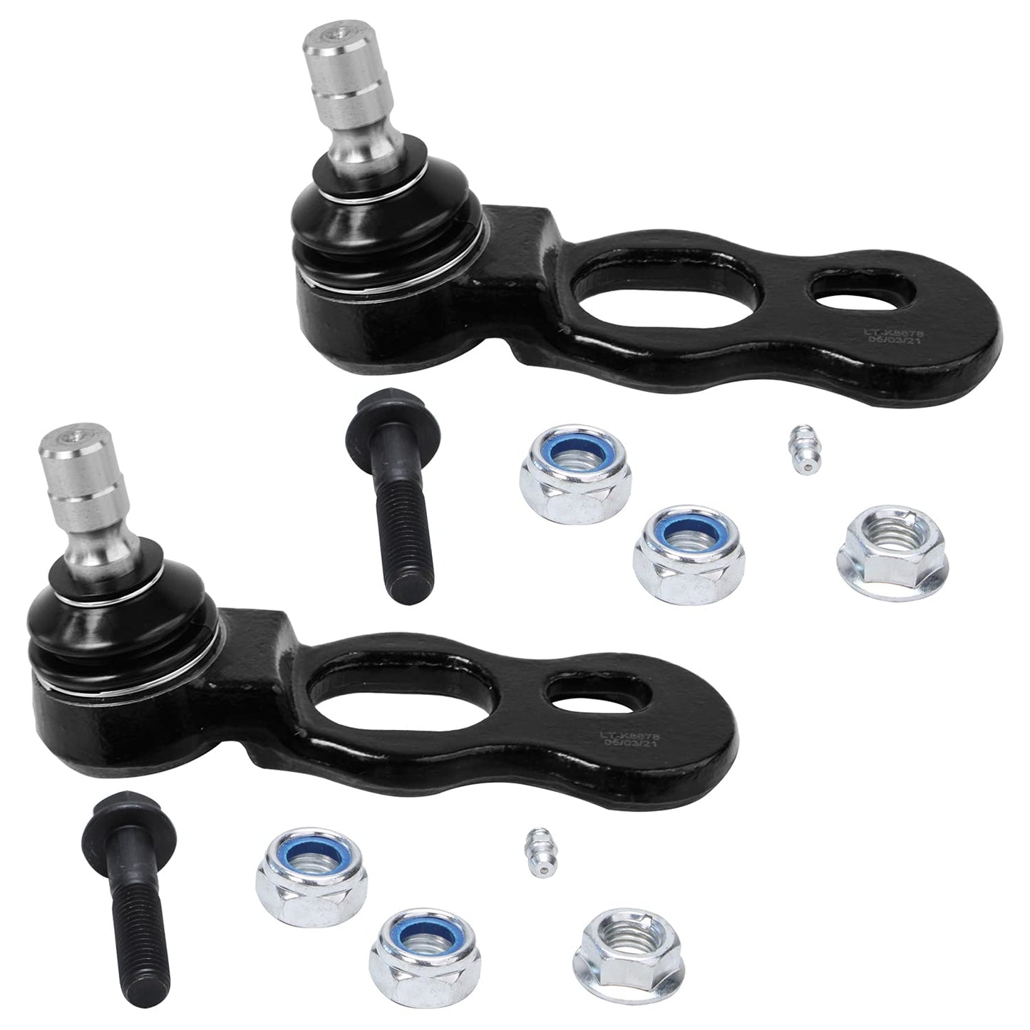 Detroit Axle - 2 Front Lower Ball Joints for 99-16 Chevy Silverado 1500 GMC Sierra 1500, 00-14 Suburban Yukon XL Avalanche 1500, 00-16 Tahoe Yukon, 02-16 Cadillac Escalade ESV EXT, Express Savana 2500