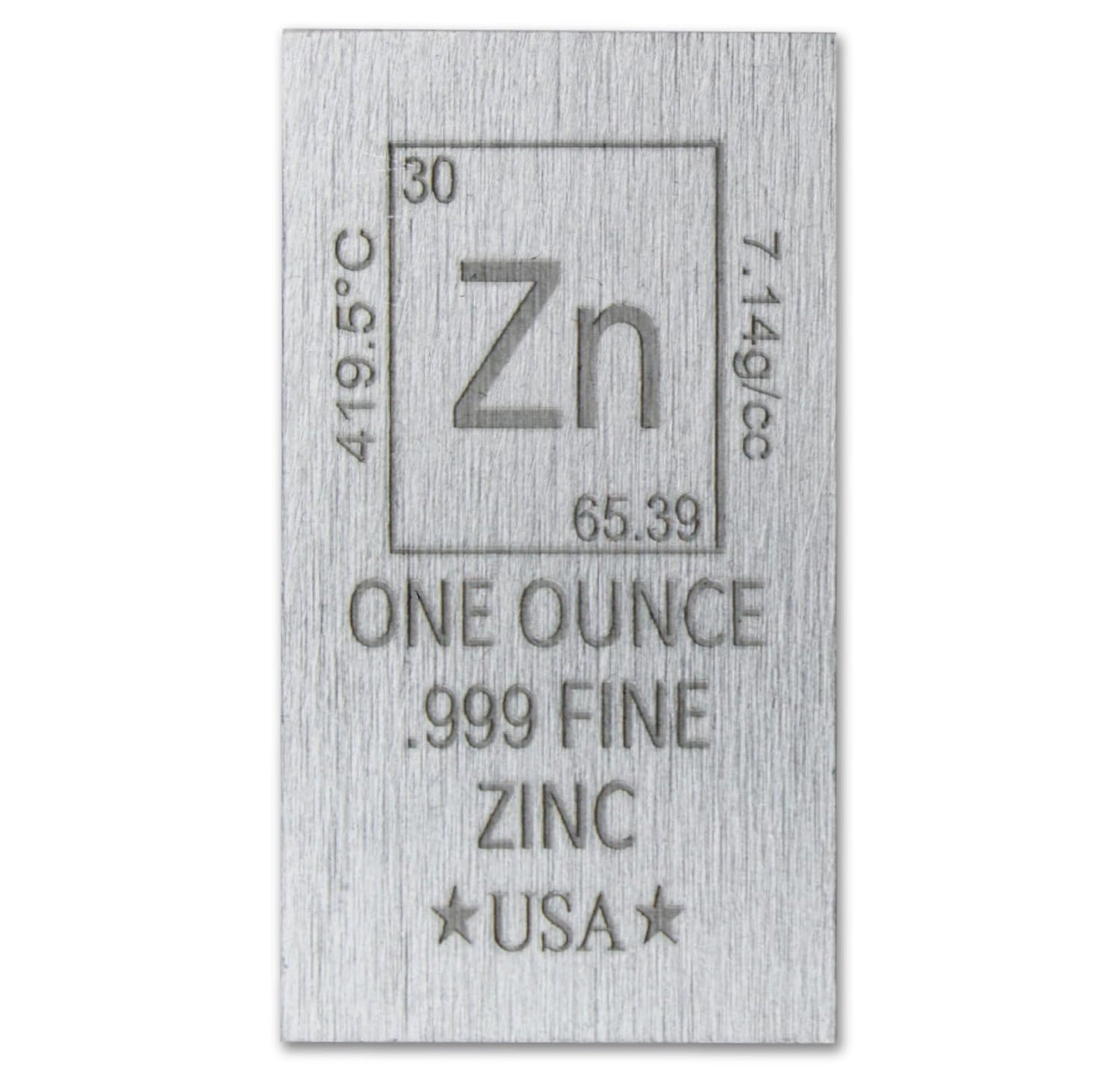 1 oz Silver Plated Bar (Flat Style) .999 Pure Paperweight - Element Design with Certificate of Authenticity