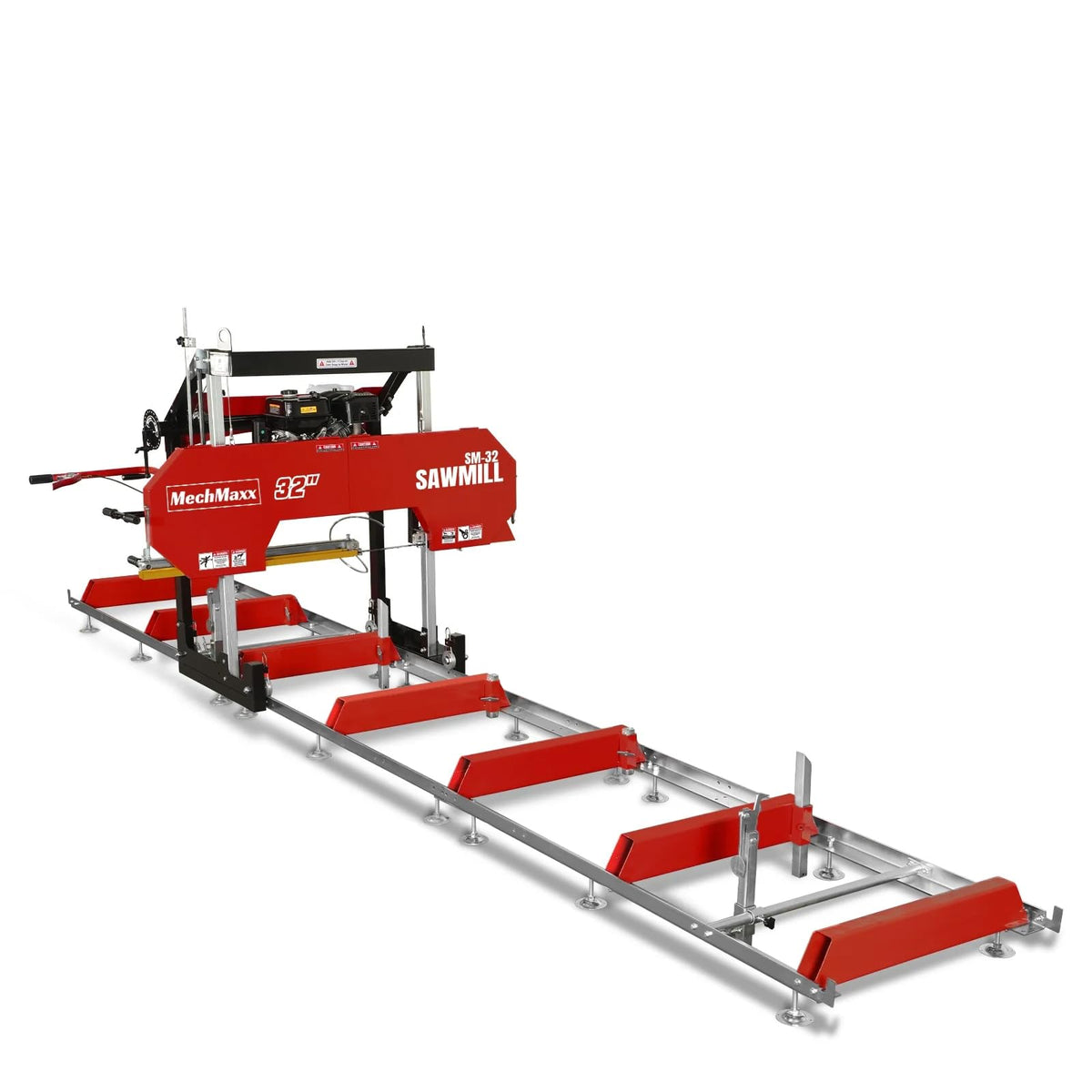 MechMaxx 22" Portable Sawmill, 13' Track Length, 18" Board Width, SM-22