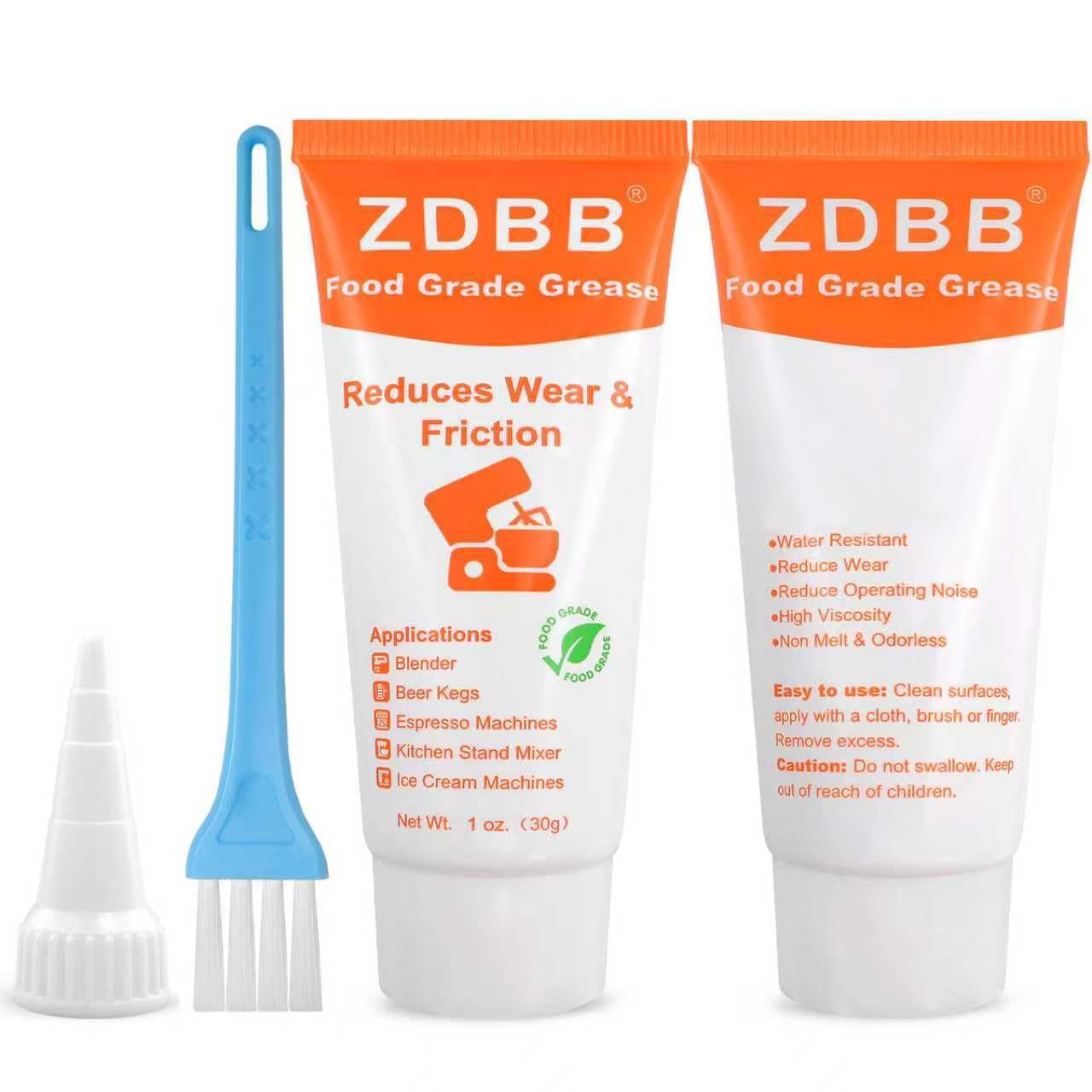 ZDBB Wood Drawer Wax Lubricant Paste Door Lubricant Wear-Resistant Eliminate Sticking Noise Loosen Drawer Slide Grease for Wood Furniture, Window Track, Sliding Glass Doors, Hinges, 1 oz 1-Pack