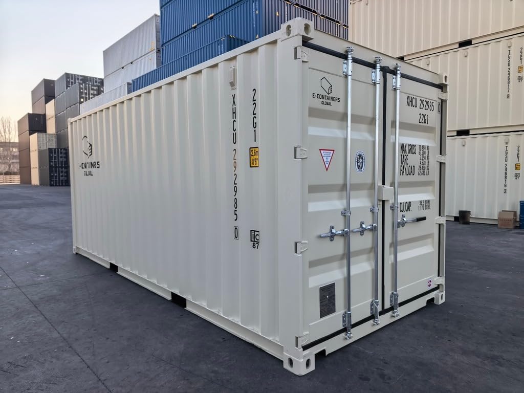 EContainers Shipping Container 20FT Dry Container for Sale | Maritime Transport Containers for Storage & Logistics Construction