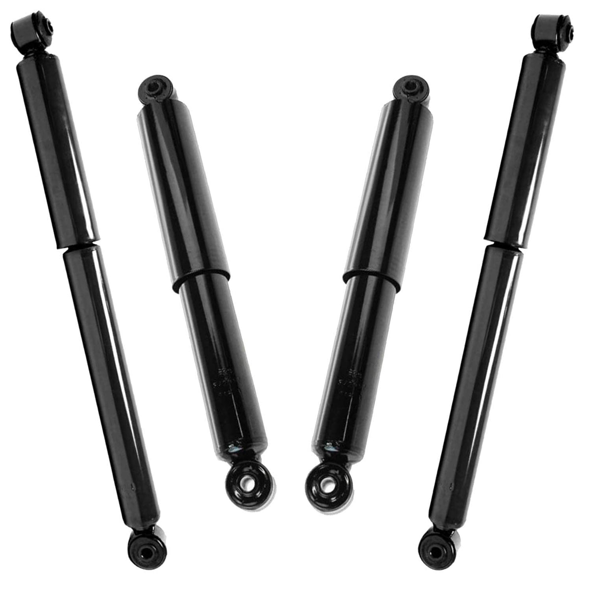 Detroit Axle - Rear Shock Absorbers for 2007-2024 Chevrolet Silverado 1500 | GMC Sierra 1500, 2pc Rear Shock Absorbers Assembly Pair Replacement