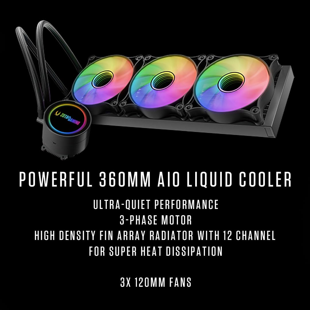 ZOTAC Gaming GeForce RTX 5080 Solid CORE OC DLSS 4 16GB GDDR7 256-bit 30 Gbps PCIE 5.0 Gaming Graphics Card, IceStorm 3.0 Advanced Cooling, Spectra RGB Lighting, ZT-B50800J2-10A