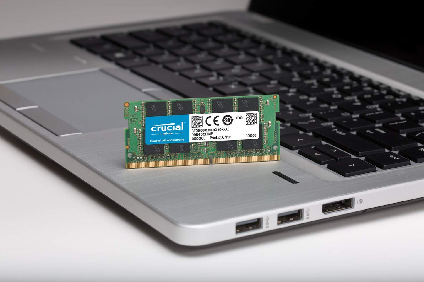 Crucial 16GB kit (8GBx2), 260-pin SODIMM, DDR4 PC4-19200,