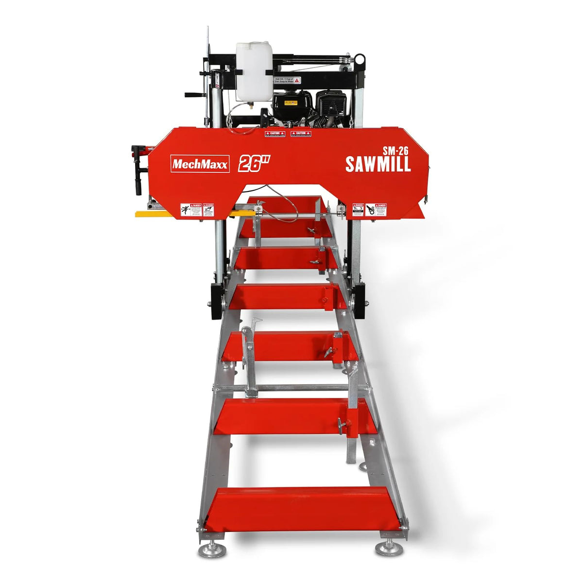 MechMaxx 32" Portable Sawmill, 20' Track Length, 26.5" Board Width, SM-32