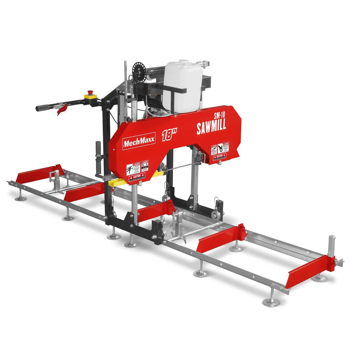 MechMaxx 22" Portable Sawmill, 13' Track Length, 18" Board Width, SM-22