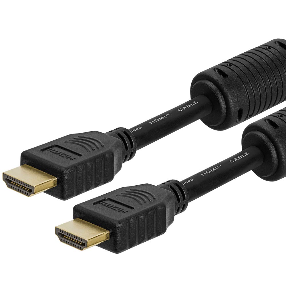 Cmple - HDMI Cable 10FT High Speed HDTV Ultra-HD (UHD) 3D, 4K @60Hz, 18Gbps 28AWG HDMI Cord Audio Return 10 Feet Purple
