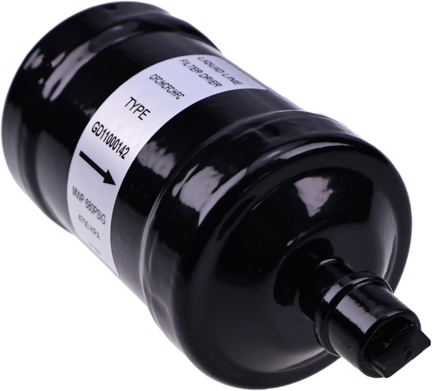 3/8'' Liquid Line Filter Drier Heat Pump SDML-083S for HFC CFC HCFC Straight Cool Refrigerant Air Conditioner From 1 to 5 Tons R404A R134A R22 R410A with 083S ODF Solder Connection