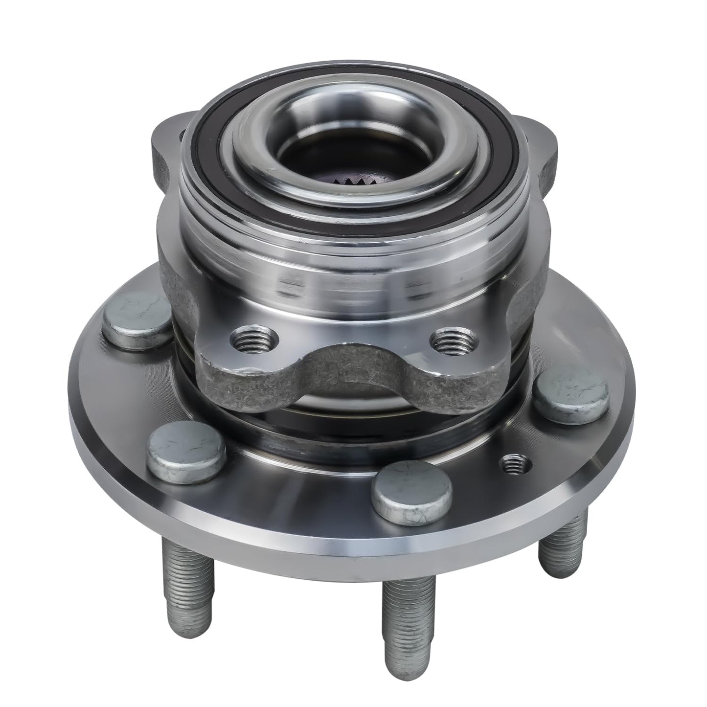 Detroit Axle - 4WD Front Wheel Bearing Hub for Ford F-250 F-350 Super Duty 2011-2016, Replacement 2012 2013 2014 2015 F-250 F-350 Super Duty (SRW Models) Wheel Bearing and Hub Assembly