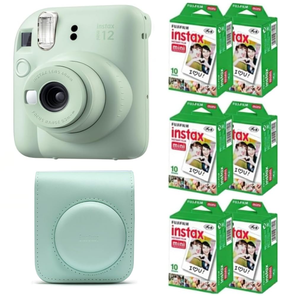 Fujifilm Instax Mini 12 Instant Film Camera - Pastel Blue