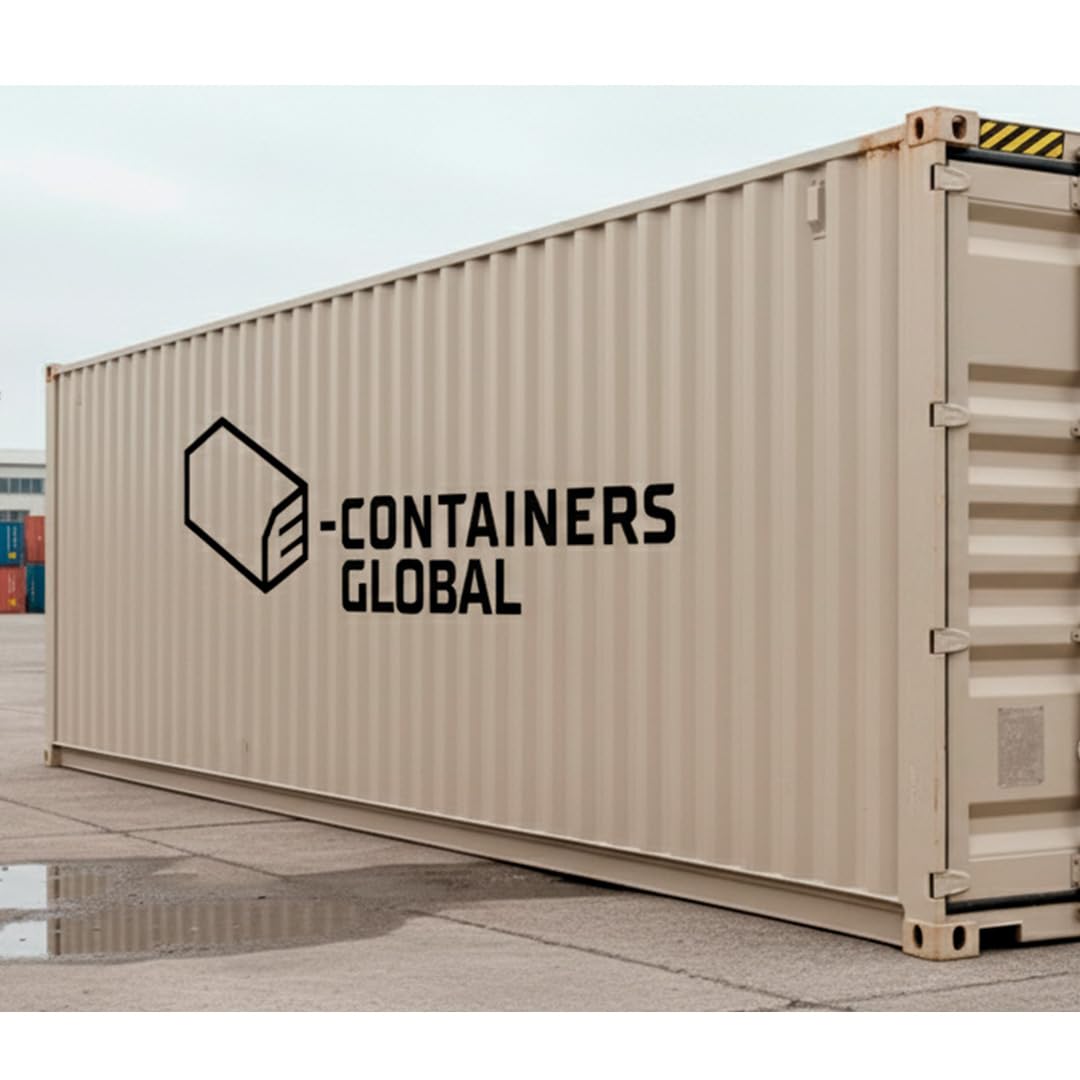 ECONTAINERS Shipping Container 40FT HC New | Steel Storage, Transport and Construction Container (40ft)