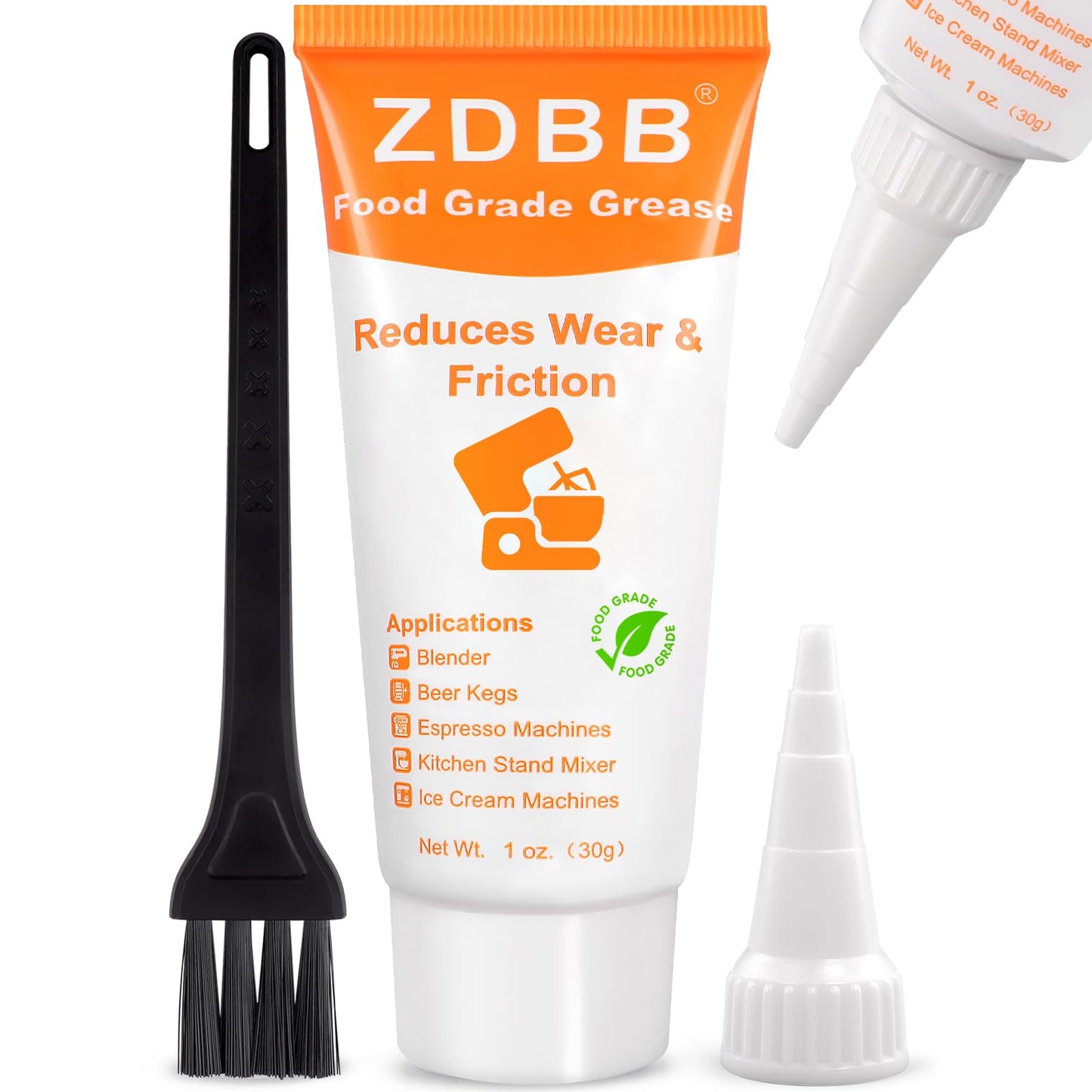 ZDBB Wood Drawer Wax Lubricant Paste Door Lubricant Wear-Resistant Eliminate Sticking Noise Loosen Drawer Slide Grease for Wood Furniture, Window Track, Sliding Glass Doors, Hinges, 1 oz 1-Pack