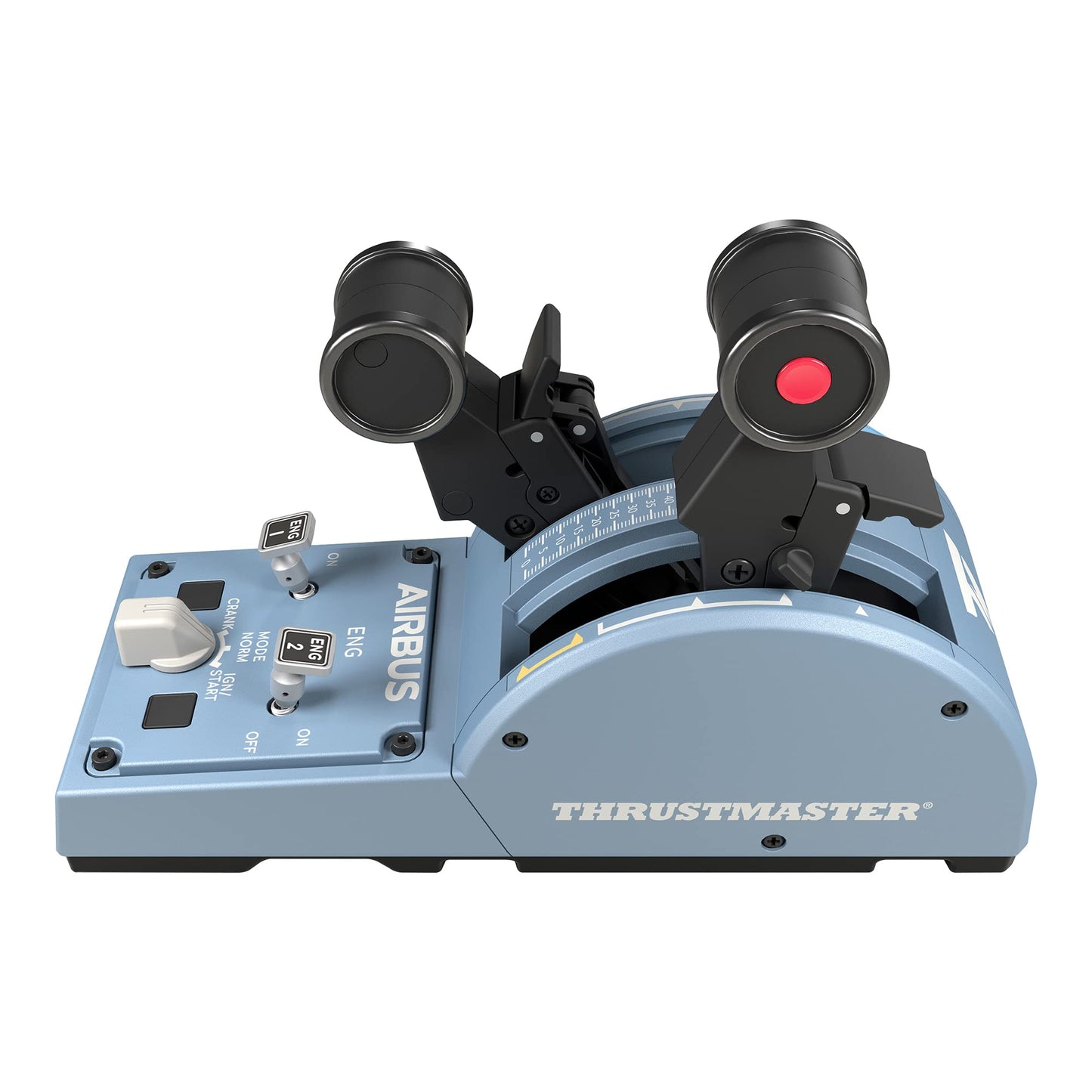 Thrustmaster TCA Sidestick Airbus Edition Flight Sim Joystick - PC | A320 1:1 replica, drift-free magnetic sensor, 17 mappable action buttons, built-in throttle, thrust reverser, Hall sensor