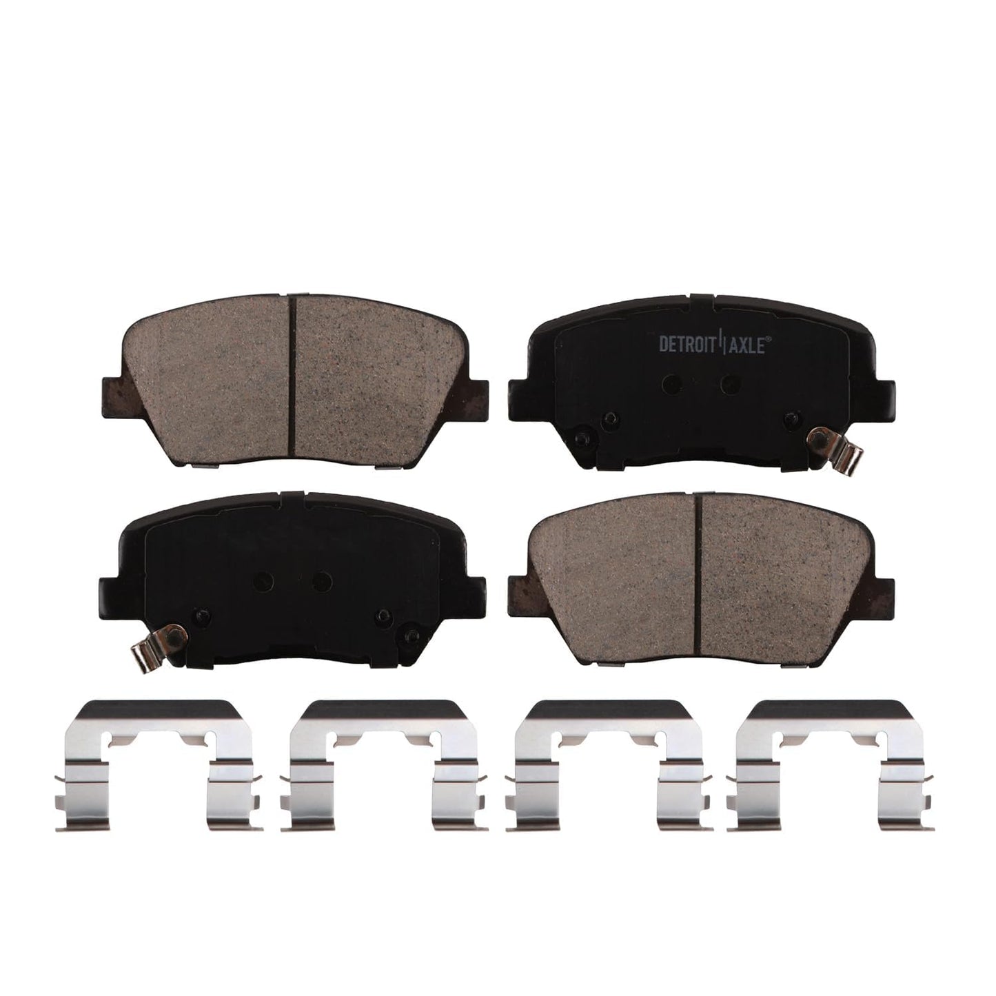 Detroit Axle - Front Brake Kit for Chrysler 300 Dodge Challenger Charger Magnum Replacement Disc Brakes Rotors and Ceramic Brake Pads : 12.6" inch Rotor