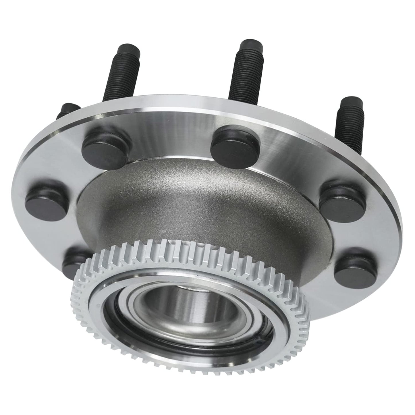 Detroit Axle - 2pc Front Wheel Bearing Hubs for 00-13 Chevy Impala Monte Carlo, 97-08 Pontiac Grand Prix, 06-11 DTS, 05-09 Buick Lacrosse, 06-11 Lucerne, 00-05 Lesabre, Pair Wheel Bearings and Hubs