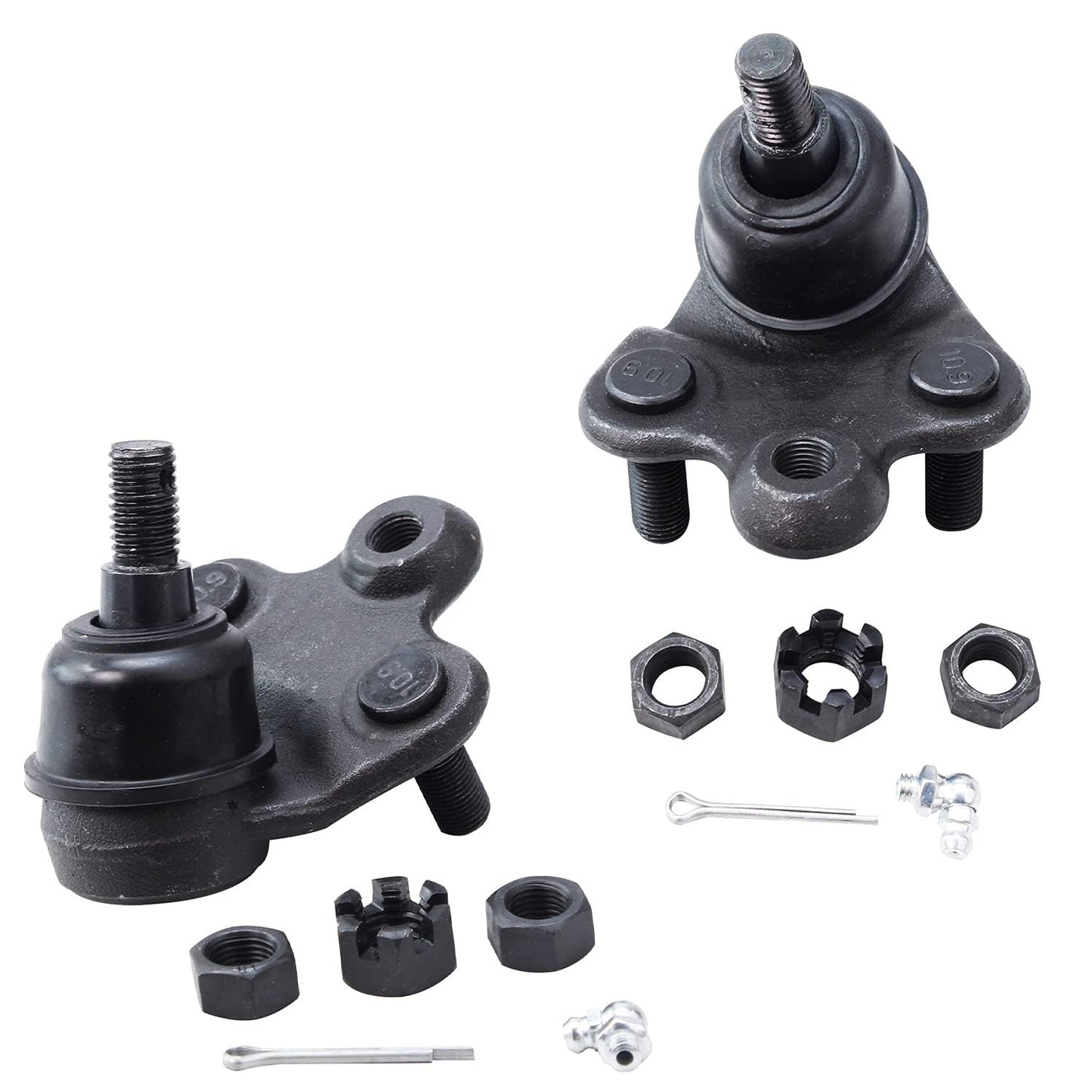 Detroit Axle - 2 Front Lower Ball Joints for 99-16 Chevy Silverado 1500 GMC Sierra 1500, 00-14 Suburban Yukon XL Avalanche 1500, 00-16 Tahoe Yukon, 02-16 Cadillac Escalade ESV EXT, Express Savana 2500
