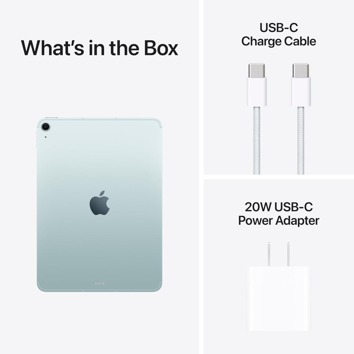 Apple iPad Air 11-inch (M4): Liquid Retina Display, 256GB, 12MP Front/Back Camera, Wi-Fi 7 with Apple N1, Touch ID, All-Day Battery Life — Space Gray