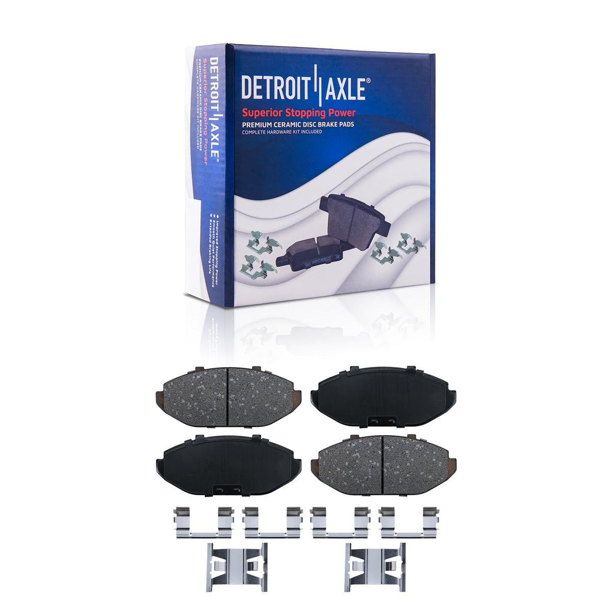 Detroit Axle - Brake Kit for 2006-2018 Dodge Ram 1500 2007-2009 Durango