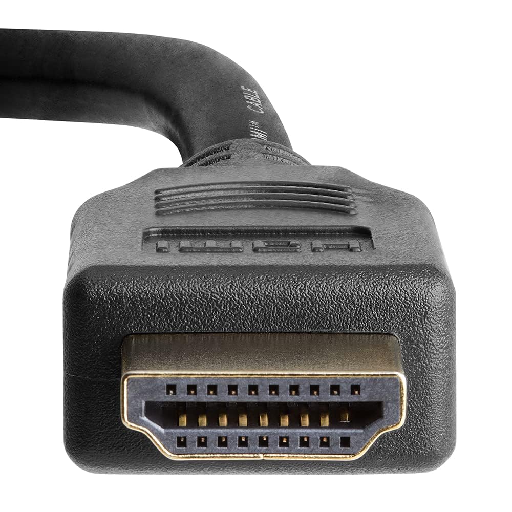 Cmple - 470N HDMI Cable with Ferrite Cores 28 AWG - 25FT High Speed HDMI Cord with Ethernet, Supports (4K, 1080p Full HD, UHD, Ultra HD, 3D, ARC, PS4, Xbox, HDTV) - 25 Feet, Black