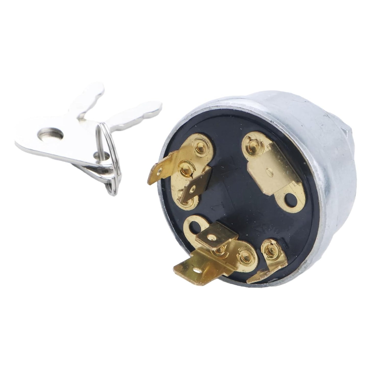 Ignition Starter Switch 1874535M3 3107556R92 with Cap for Massey Ferguson 230 231 240 250 253 261 263 270 271 281 282 4800 6140 JCB 35670 Lucas David Brown 1190 1194 1210 Case 238 248