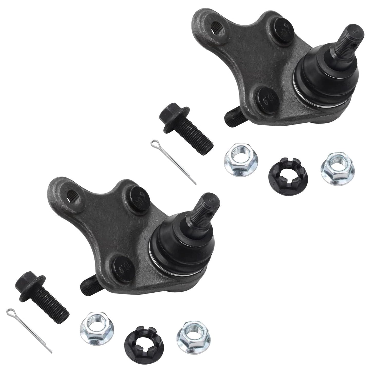 Detroit Axle - 2 Front Lower Ball Joints for 99-16 Chevy Silverado 1500 GMC Sierra 1500, 00-14 Suburban Yukon XL Avalanche 1500, 00-16 Tahoe Yukon, 02-16 Cadillac Escalade ESV EXT, Express Savana 2500