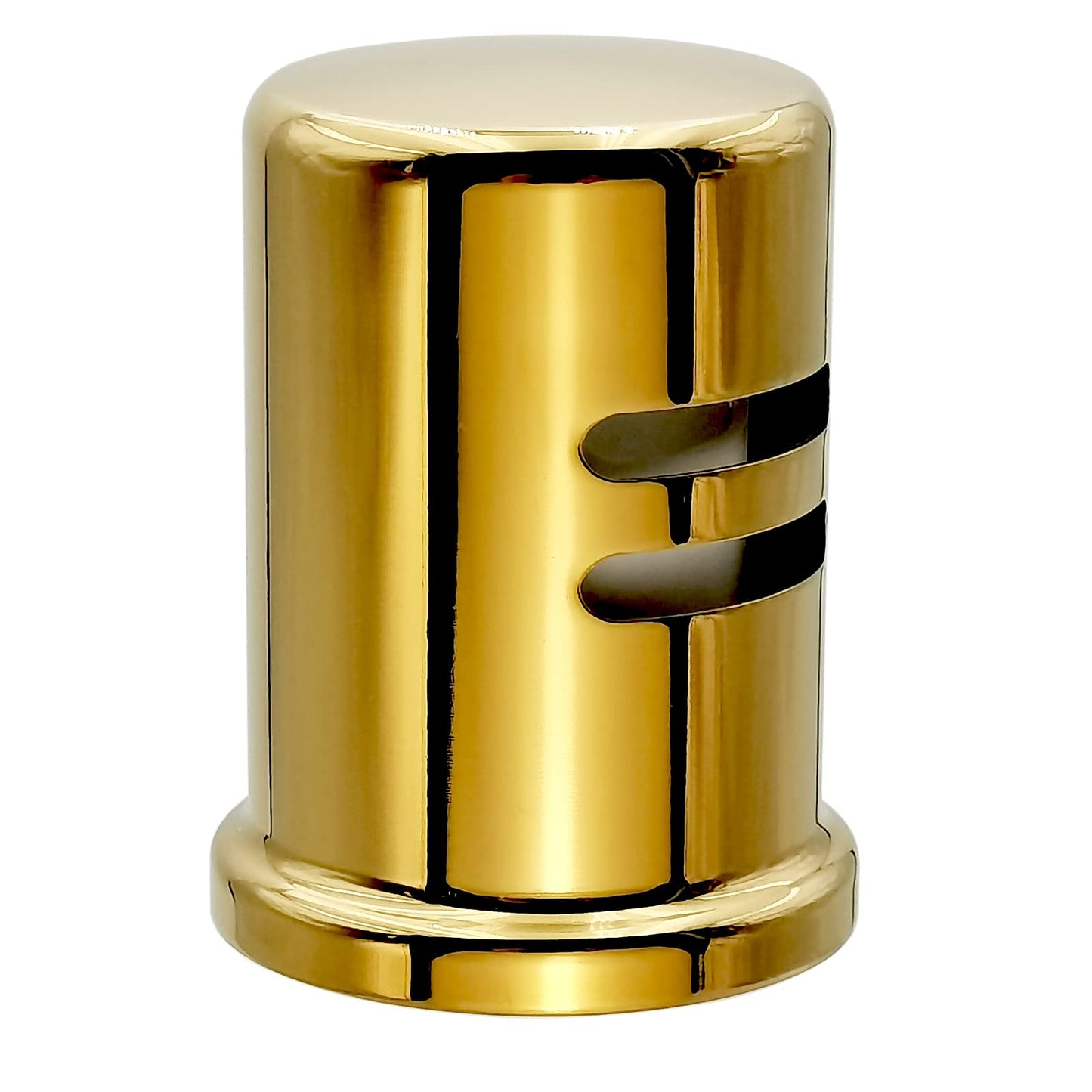 Dishwasher Air Gap Cover Black only, Skirted, Replacement Black air gap dishwasher,Solid Brass,Matte Black Finish
