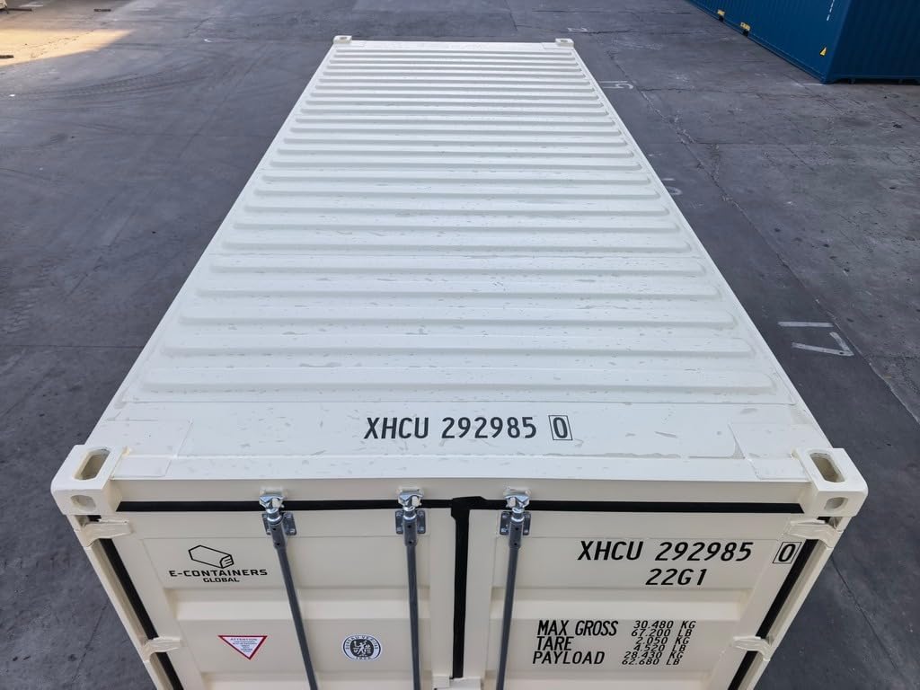 EContainers New 20FT Shipping Container for Sale | One-Trip Dry Cargo Container for Storage, Logistics & Construction Use