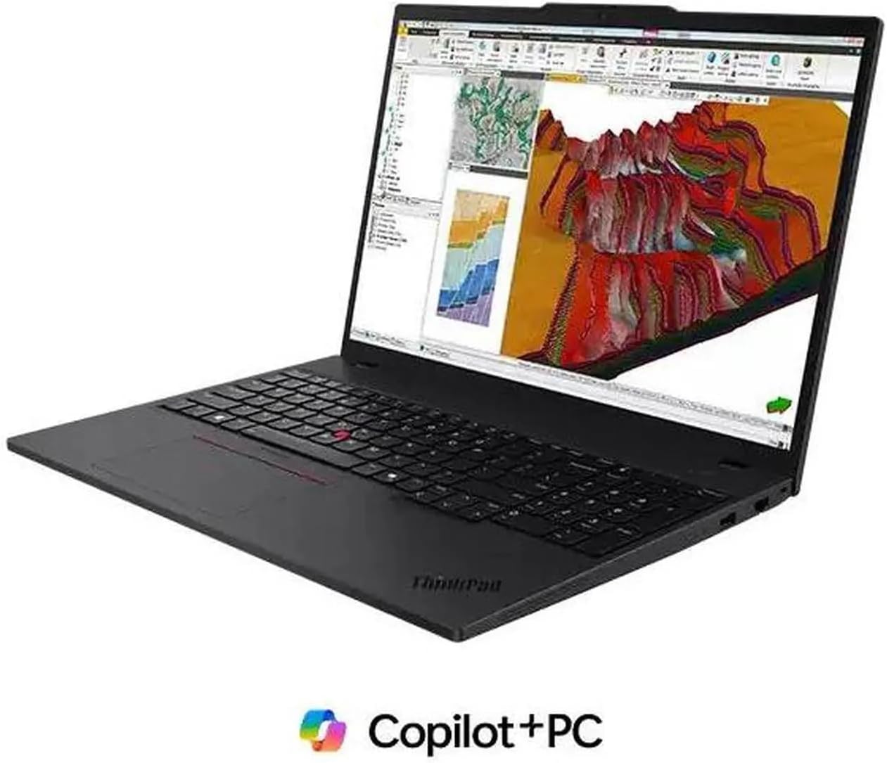 Lenovo ThinkPad P16s Gen 4 Laptop with AMD Ryzen AI 7 PRO 350 Processor and Copilot +, OLED 16” WQUXGA Touchscreen Display, 32GB DDR5-5600MT of Memory, 1TB SSD, 5MP RGB+IR Cam, Wi-Fi 7, and Win 11 Pro