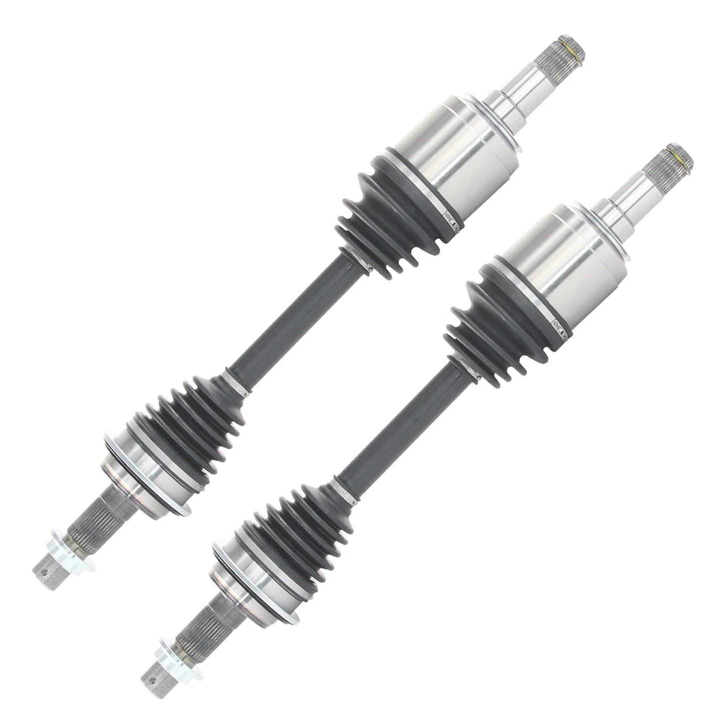 Detroit Axle - 4WD 2 Front CV Axle Shafts for 2007-2020 Chevy Silverado 1500 GMC Sierra Suburban Yukon XL 1500 Tahoe Avalanche Escalade ESV EXT 6 Lugs CV Axle Shafts Assembly Pair Replacement